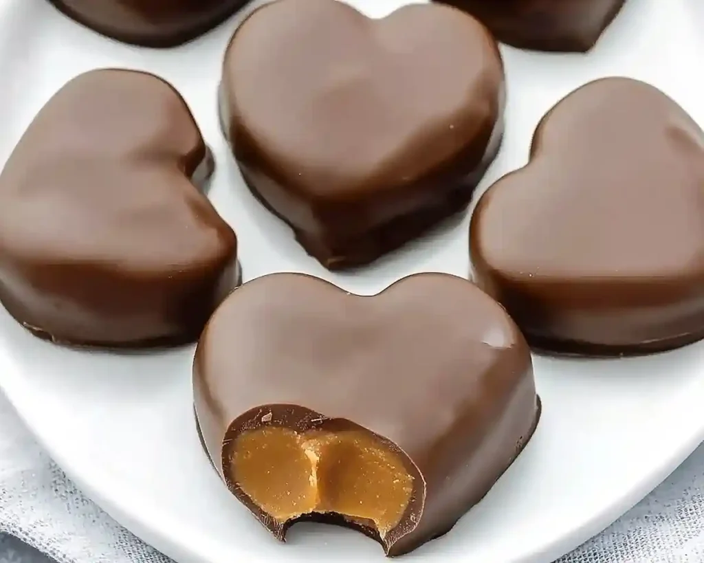 Chocolate Peanut Butter Valentine's Heart
