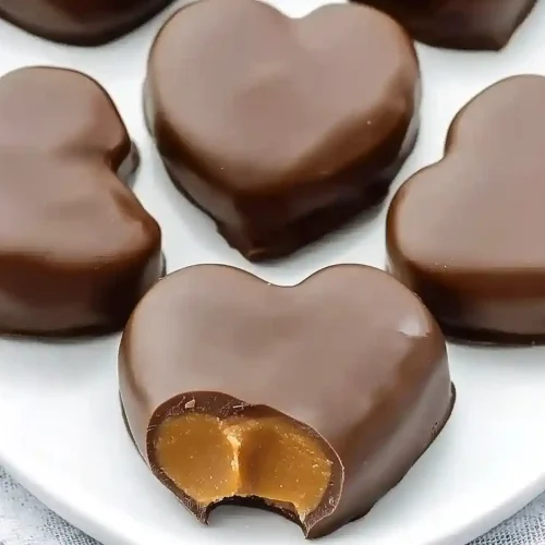 Chocolate Peanut Butter Valentine's Heart