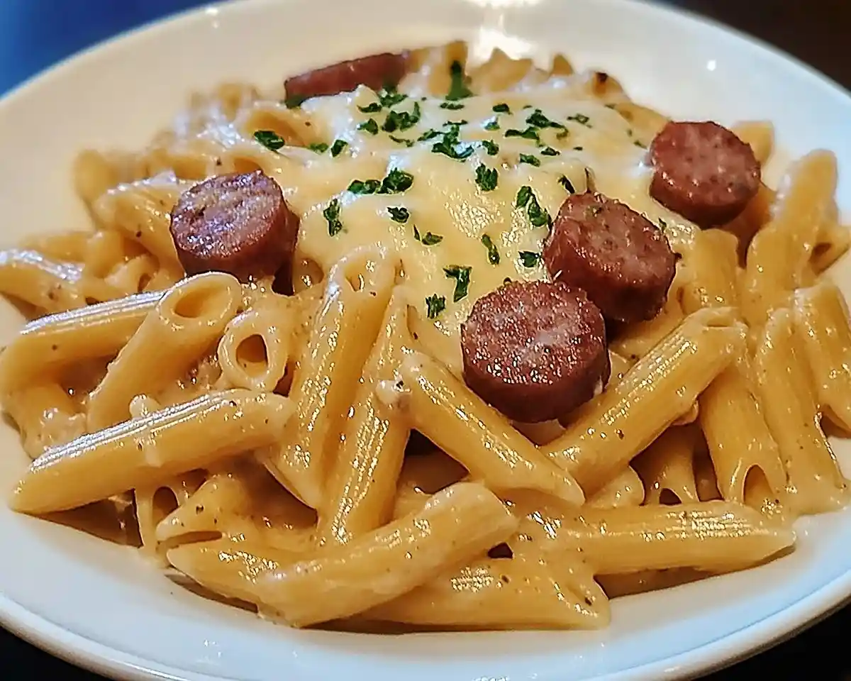 Creamy Smoked Sausage Pasta