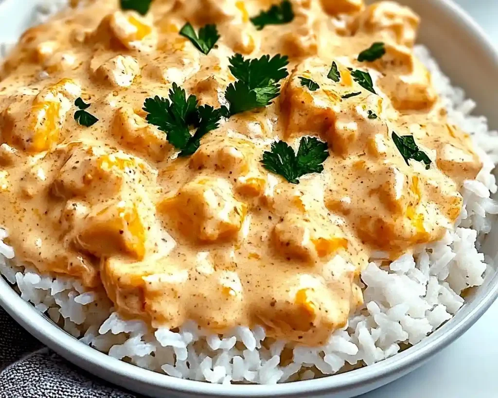 Creamy Smothered Chicken and Rice