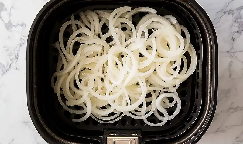 Crispy Onions in the air fryer