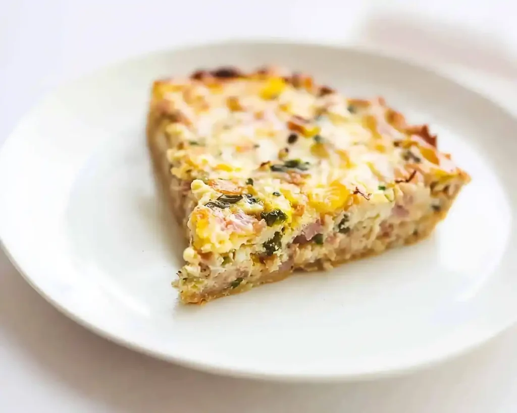 Crustless Tuna Quiche