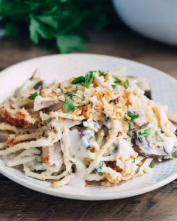 Easy Turkey Tetrazzini Dish
