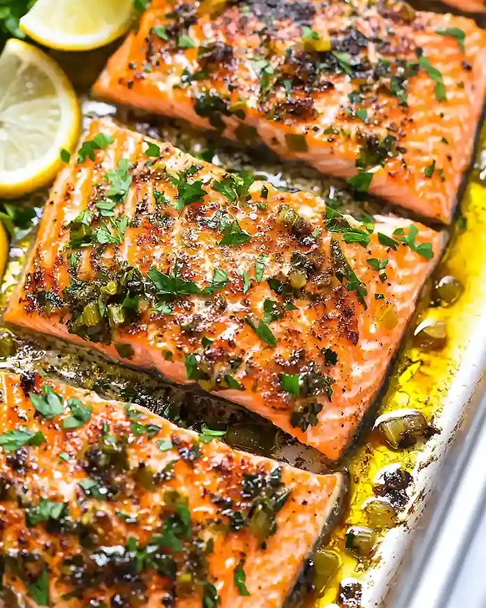 Garlic Butter Baked Salmon Recipe 2 Garlic Butter Baked Salmon recipe