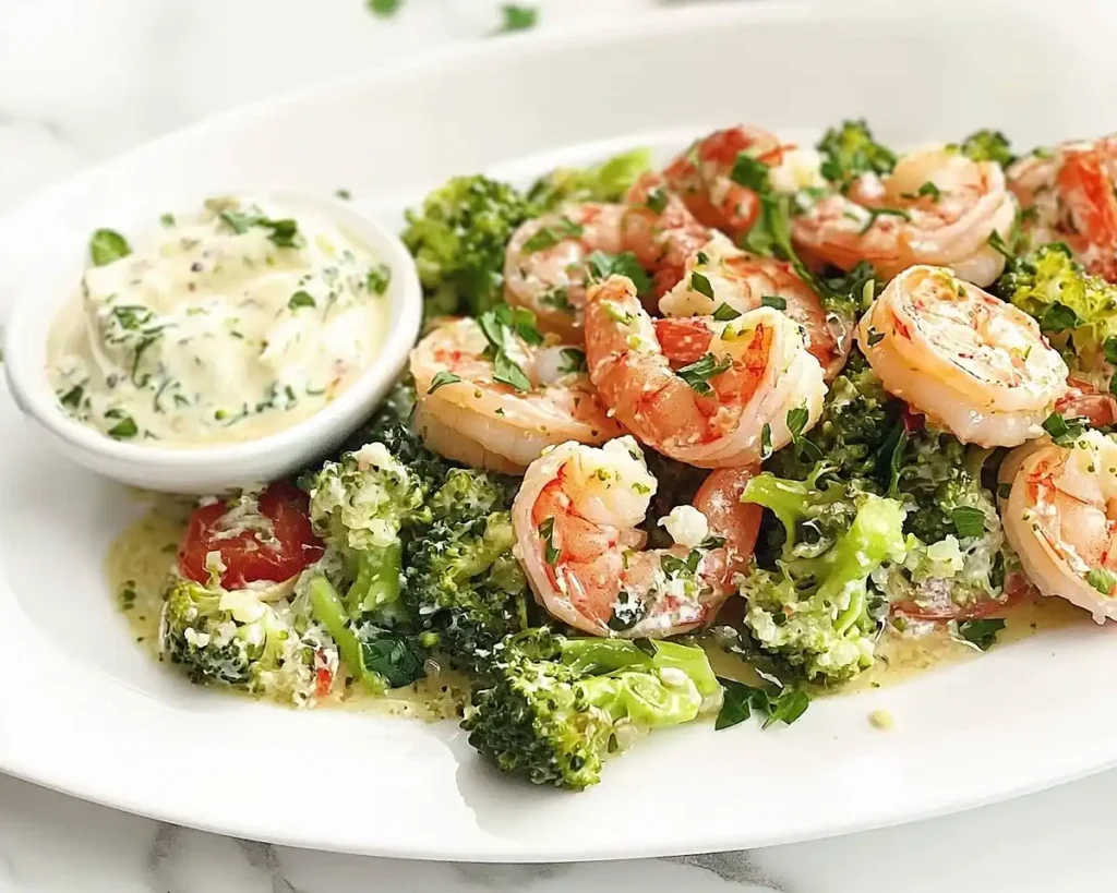 Garlic Shrimp With Broccoli
