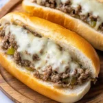 Ground Beef Philly Cheesesteak
