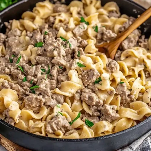 Ground Beef Stroganoff 3 Ground Beef Stroganoff