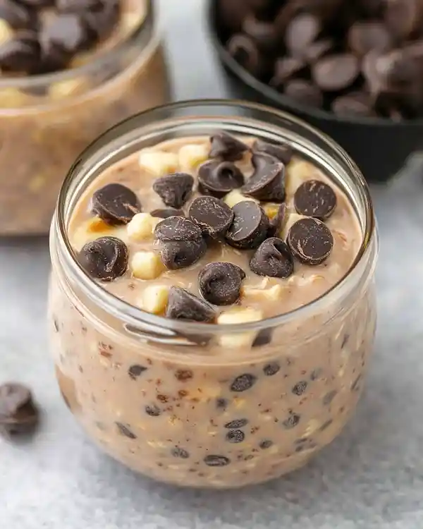 High Protein Chocolate Overnight Oats Recipe
