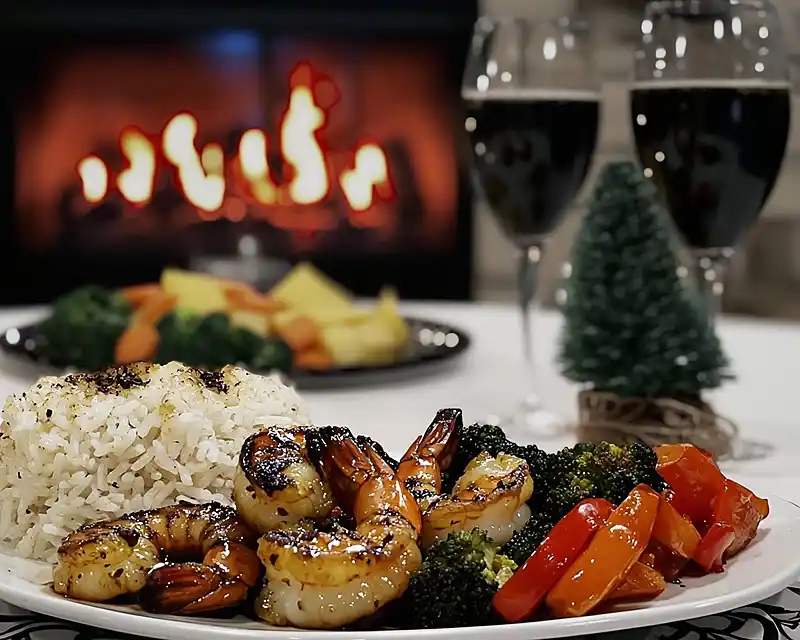 High-Protein Honey Garlic Shrimp 6 High-Protein Honey Garlic Shrimp recipe on a table