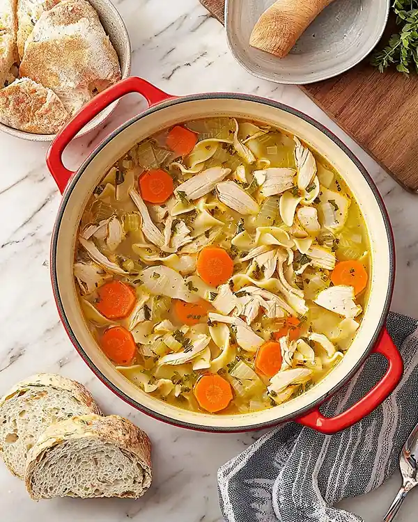 Homemade Turkey Noodle Soup