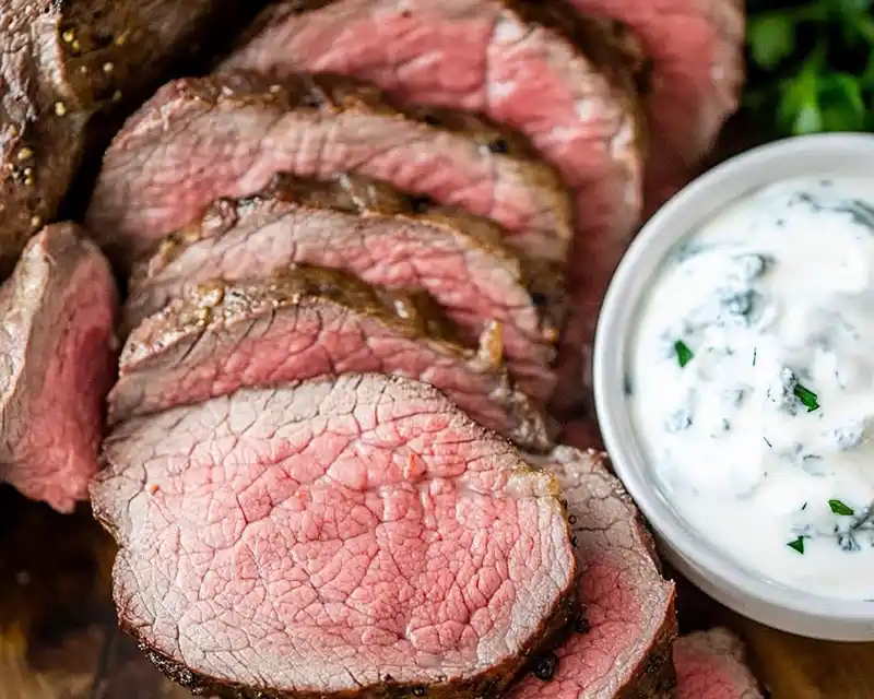 Homemade Horseradish Sauce 6 Horseradish Sauce paired beef tenderloin