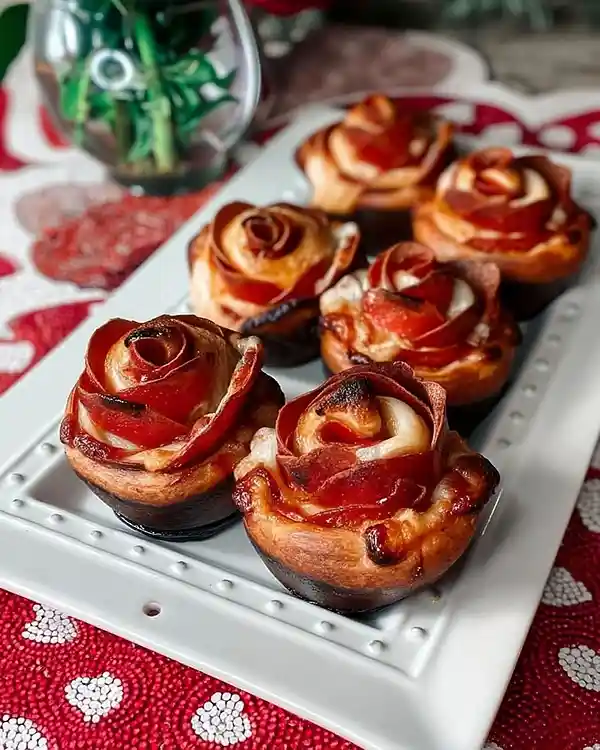 How To Make Pizza Roses