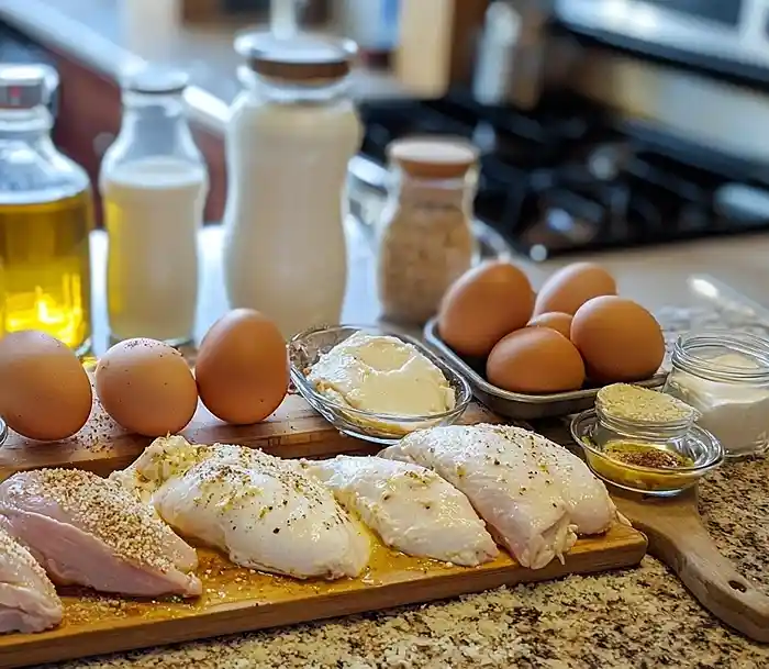 Longhorn Steakhouse Parmesan Chicken 4 Ingredients for Longhorn Steakhouse Parmesan Chicken