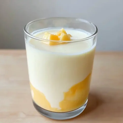 Korean Fresh Mango Milk Drink