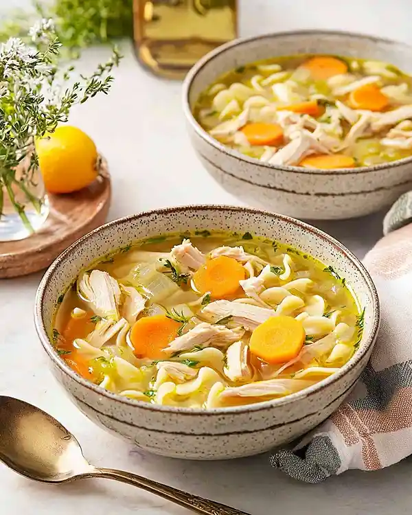 Leftover Turkey Noodle Soup
