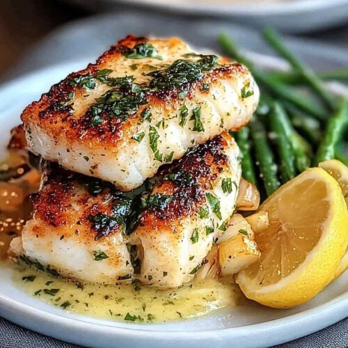 Lemon Garlic Butter Cod 2 Lemon Garlic Butter Cod
