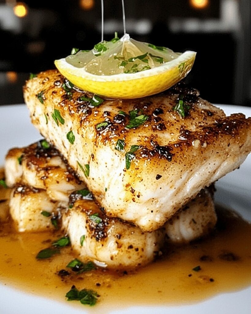 Lemon Garlic Butter Cod 5 Lemon Garlic Butter Cod Recipe