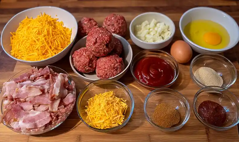 Air Fryer Loaded Mini Meatloaf Recipe