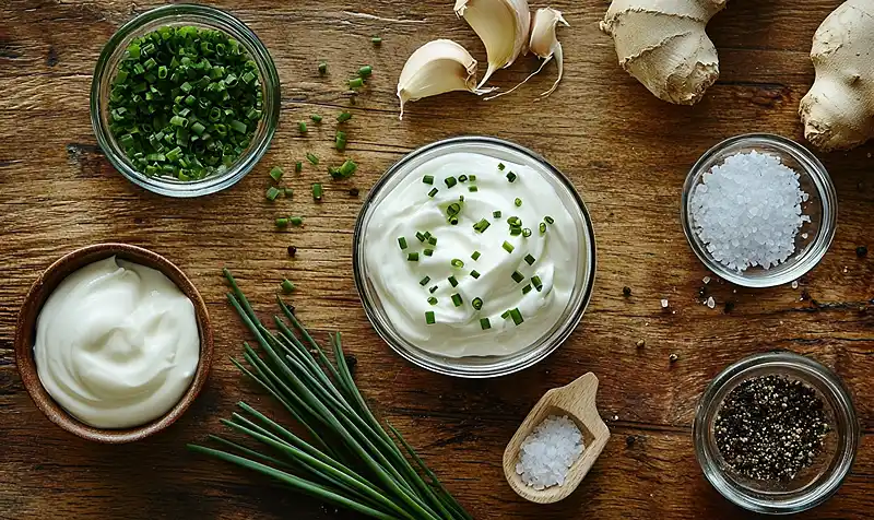 Homemade Horseradish Sauce 4 Main ingredients for Horseradish Sauce