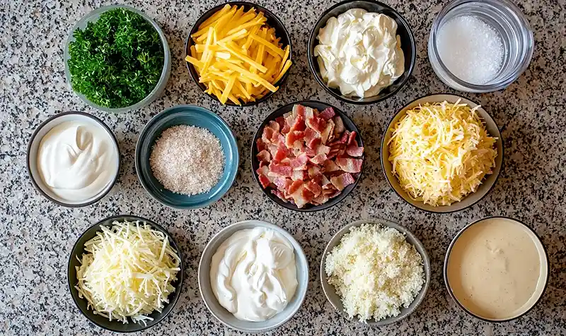 Main ingredients for Iowa Party Bites