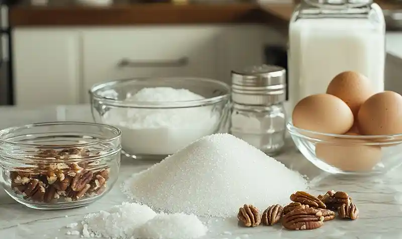 Main ingredients for Old Fashioned Divinity Candy