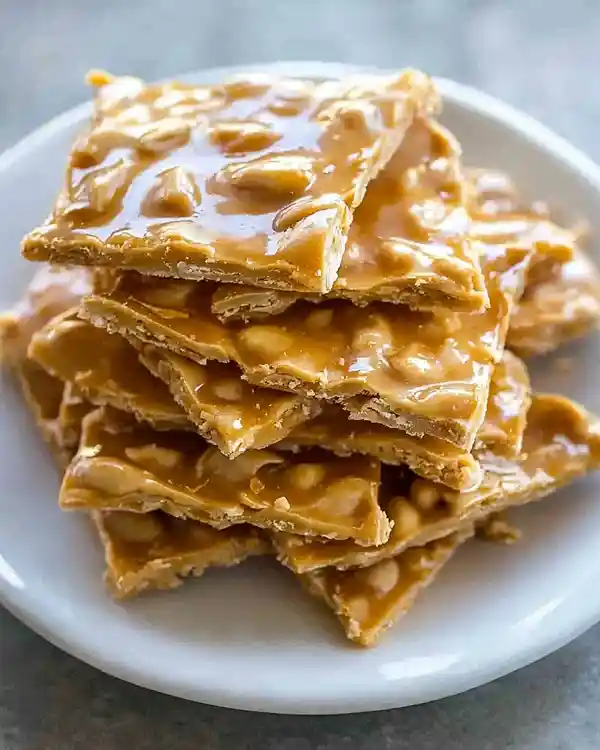 Mom's Easy Homemade Peanut Brittle 6 Mom's Best Peanut Brittle