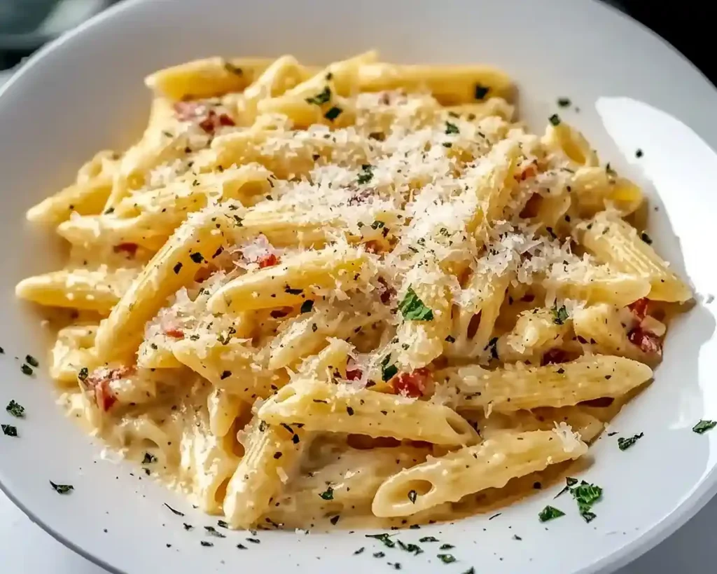 One Pot Creamy Garlic Pasta