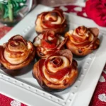 Pizza Roses for Valentine's Day