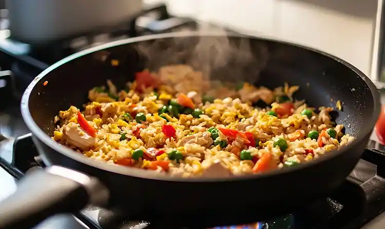 Delicious Chicken Fried Rice 5 Preparing Delicious Chicken Fried Rice