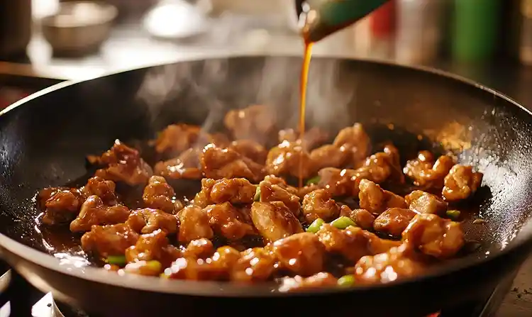 General Tso's Chicken 5 Preparing General Tso's Chicken Recipe at home