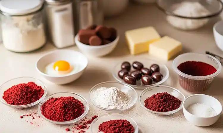 Red Velvet Blossoms Cookies 4 Preparing Hershey Red Velvet Blossom Cookies