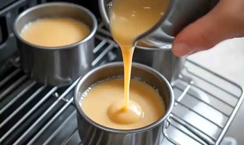 Preparing Yorkshire Pudding
