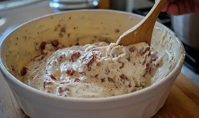 Hissy Fit Dip 5 Preparing the Cheesy Hissy Fit Dip Recipe