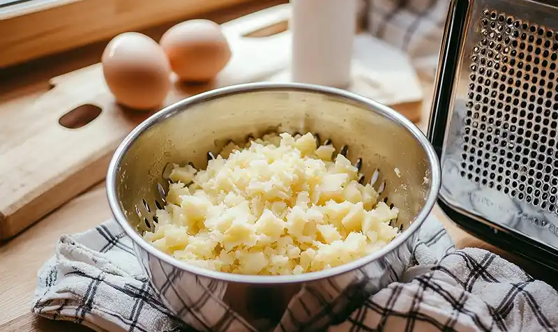Potato Latkes Recipe 5 Preparing the best Potato Latkes