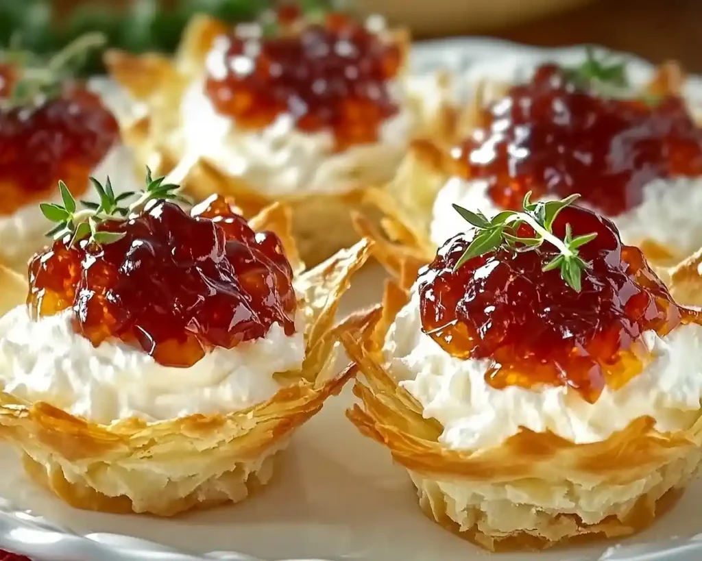 Quick Pepper Jelly Cream Cheese Appetizer