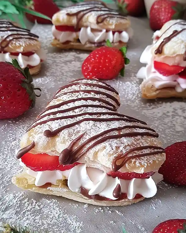 Strawberry Cream Puffs Recipe 6 Strawberry Cream Puff
