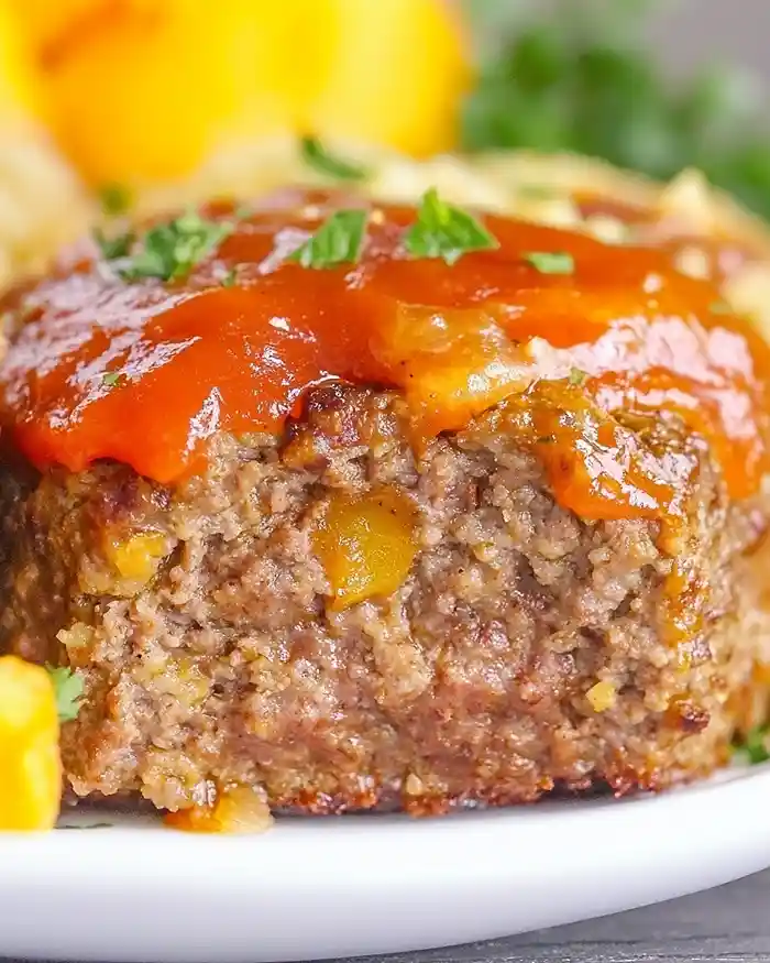 Preparing Air Fryer Loaded Mini Meatloaf