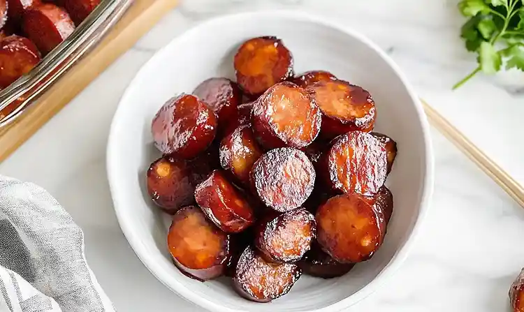 Sweet BBQ Sausage Bites