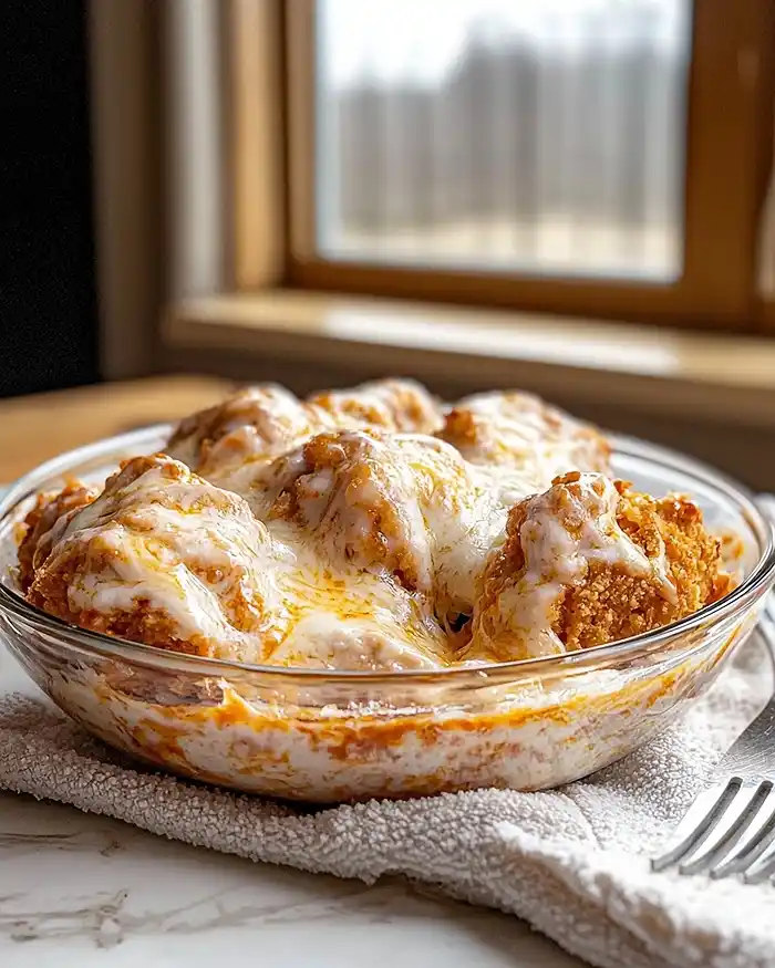 Sweet Cottage Cheese Chicken Parm Bowl Recipe