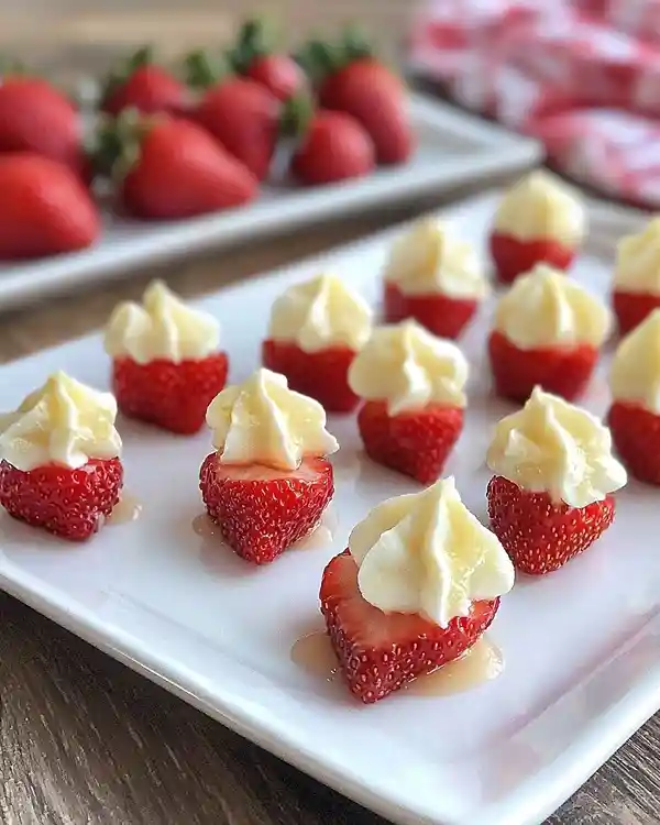 Deviled Strawberries 6 Sweet Deviled Strawberries
