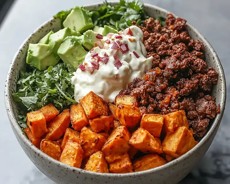 Sweet Potato Taco Bowls