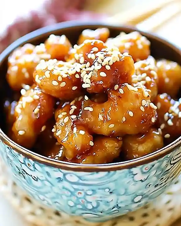 Sesame Chicken 6 Sweet Sesame Chicken