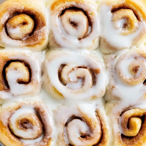 TikTok Cinnamon Rolls with Heavy Cream