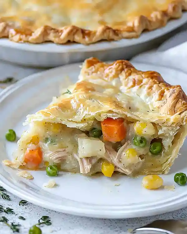 Turkey Pot Pie Recipe 6 turkey and veggies pot pie