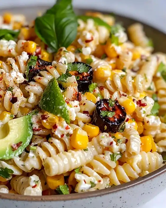 Best Healthy Street Corn Pasta Salad
