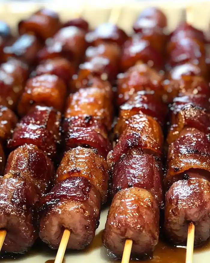 Brown Sugar Bacon Smokies 5 Brown Sugar Bacon Smokies Recipe