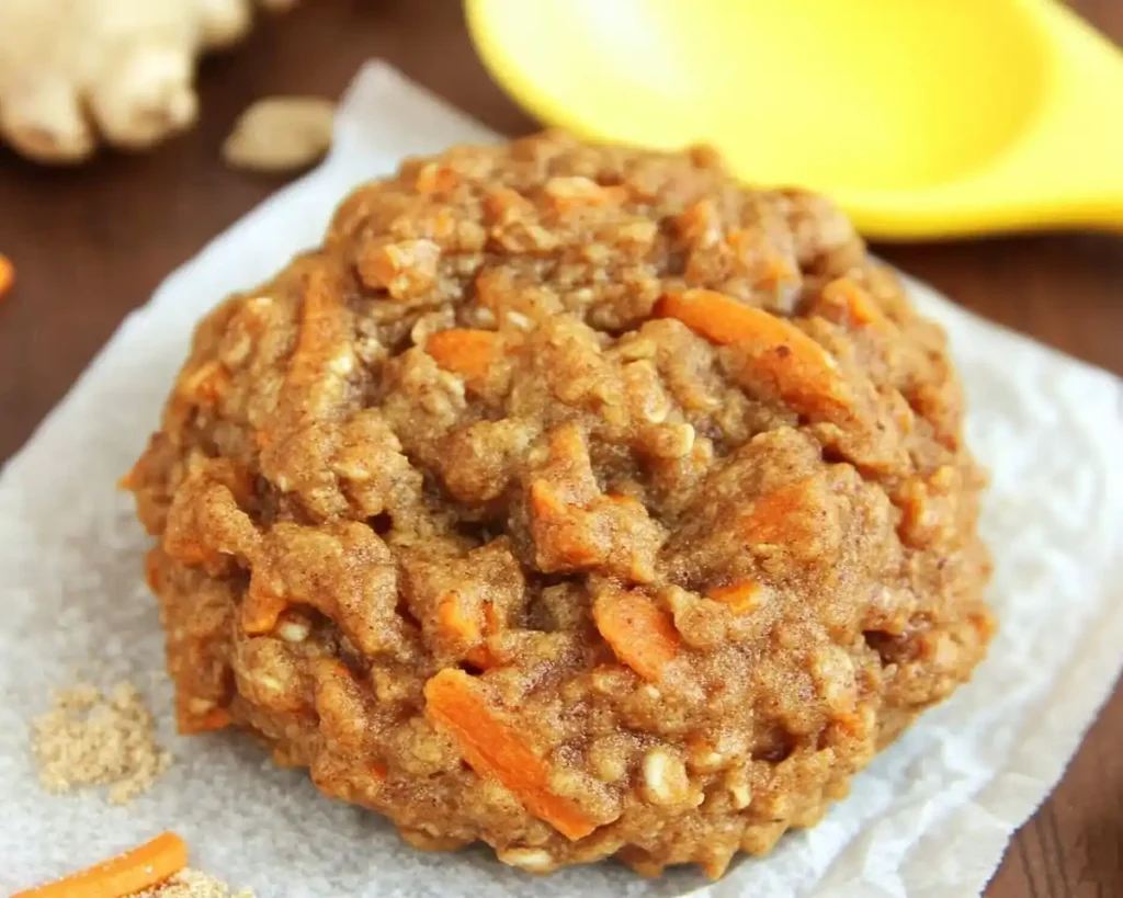 Carrot Cake Oatmeal Cookies