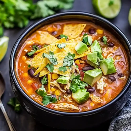 Chicken Tortilla Soup Recipe