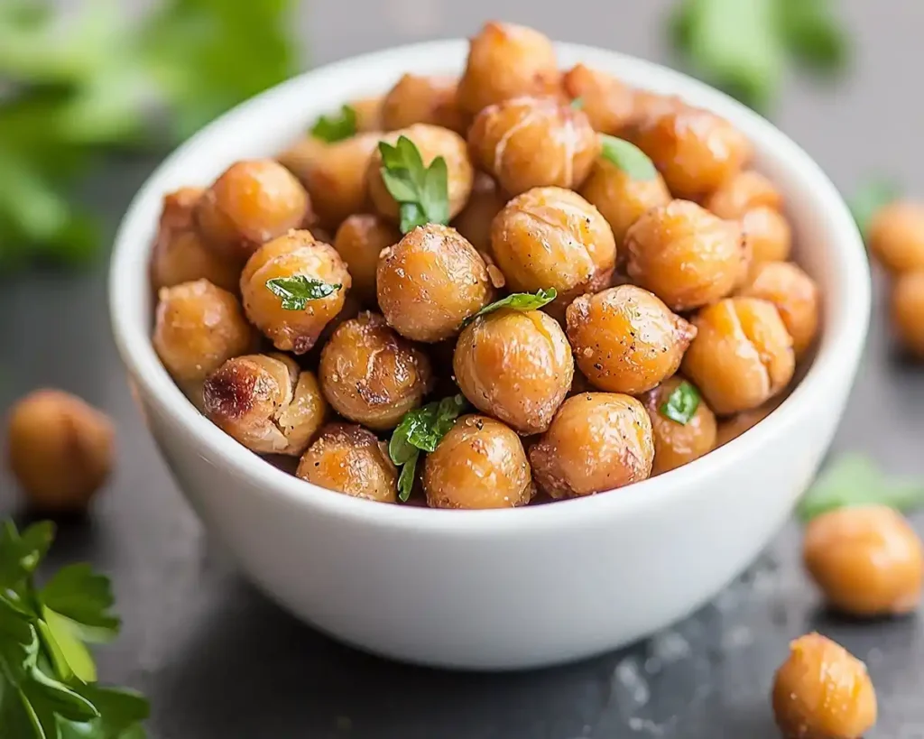 Crispy Roasted Chickpeas