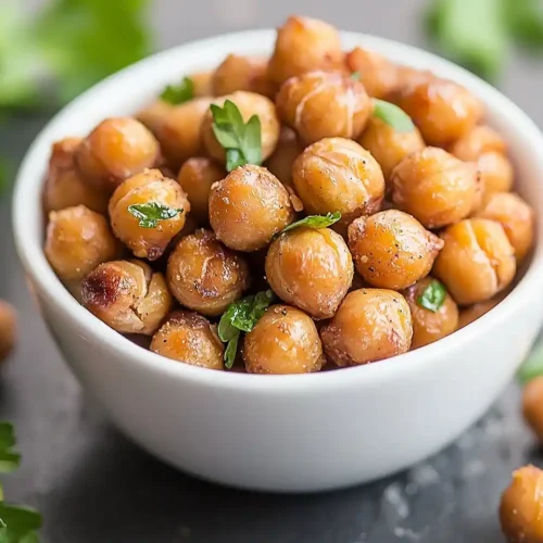 Crispy Roasted Chickpeas